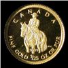 Image 1 : Canada 1/25 oz Fine Gold 50 Cent RCMP