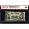 Image 1 : Bank of Montreal Ten Dollars 1938