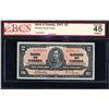 Image 1 : Bank of Canada Two Dollars 1937, Gordon-Towers