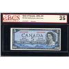 Image 1 : Bank of Canada Five Dollars 1954, Devil's Face