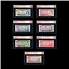 Image 1 : Bank of Canada Multicoloured Set $1 to $100, Matched Serial #