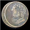 Image 1 : Lower Canada Bust & Harp Token, Off-Center Error