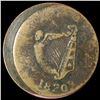 Image 2 : Lower Canada Bust & Harp Token, Off-Center Error