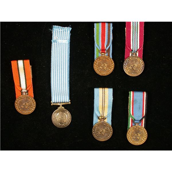 Military Service Medal Miniature Lot