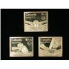 Image 3 : Canada 1976 Olympic Gold Stamp Pattern Set, Struck in Silver
