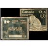 Image 4 : Canada 1976 Olympic Gold Stamp Pattern Set, Struck in Silver