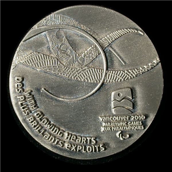 Vancouver 2010 Paralympic Games Participation Medal