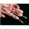 Image 2 : A fine Sterling Silver Sugar Tongs with Seated Egyptian Pharaohs