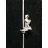 Image 3 : A fine Sterling Silver Sugar Tongs with Seated Egyptian Pharaohs