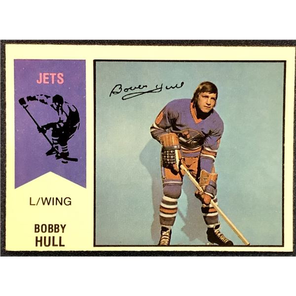 1974-75 O-PEE-CHEE WHA HOCKEY BOBBY HULL (HOF)