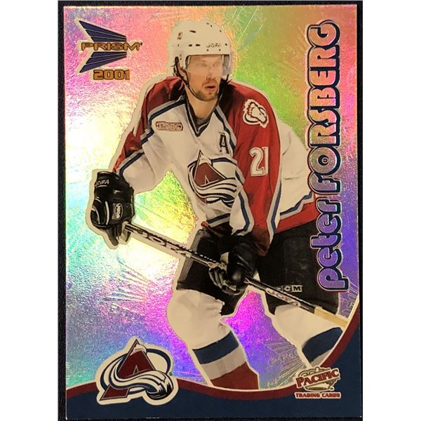 2000-01 PRISM NHL PETER FORSBERG (HOF)