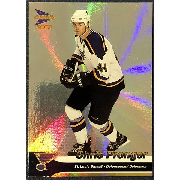 2002-03 PRISM NHL CHRIS PRONGER (HOF)