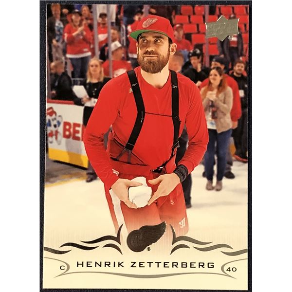 2018-89 UPPER DECK HENRIK ZETTERBERG