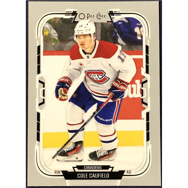 2025-26 O-PEE-CHEE PREMIER NHL COLE CAUFIELD