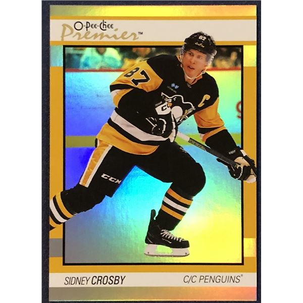 2025-26 O-PEE-CHEE PREMIER NHL OVERSIZE SIDNEY CROSBY