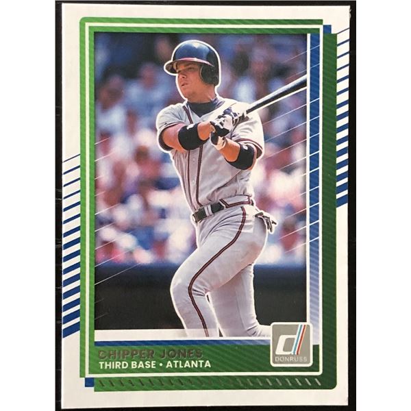 2025 DONRUSS CHIPPER JONES (HOF)