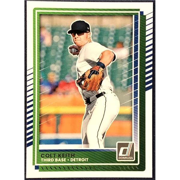 2025 DONRUSS COLT KEITH ROOKIE CARD