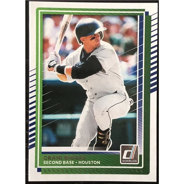 2025 DONRUSS CRAIG BIGGIO (HOF)