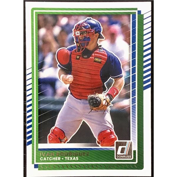 2025 DONRUSS IVAN RODRIGUEZ (HOF)