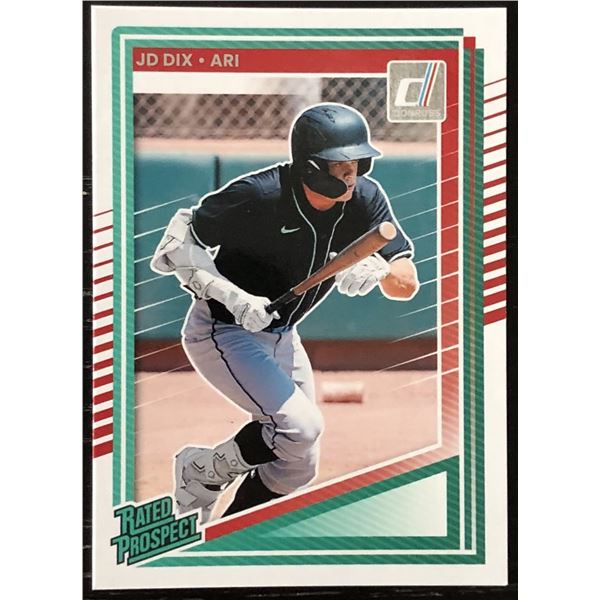 2025 DONRUSS J.D. DIX ROOKIE CARD