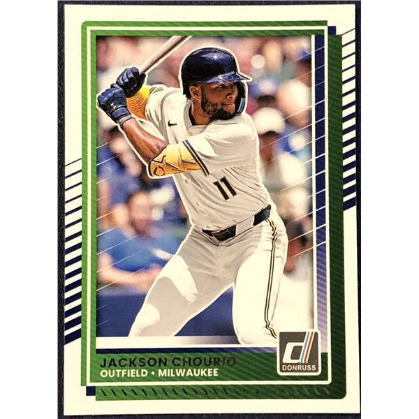 2025 DONRUSS JACKSON CHOURIO ROOKIE CARD