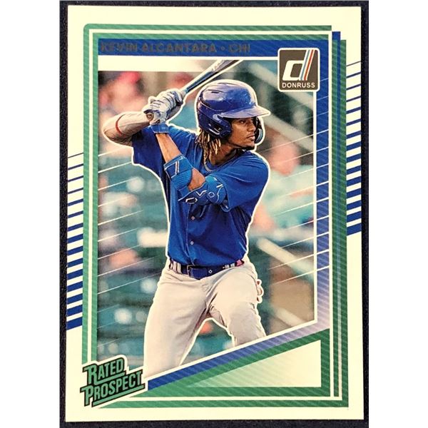 2025 DONRUSS KEVIN ALCANTARA ROOKIE CARD