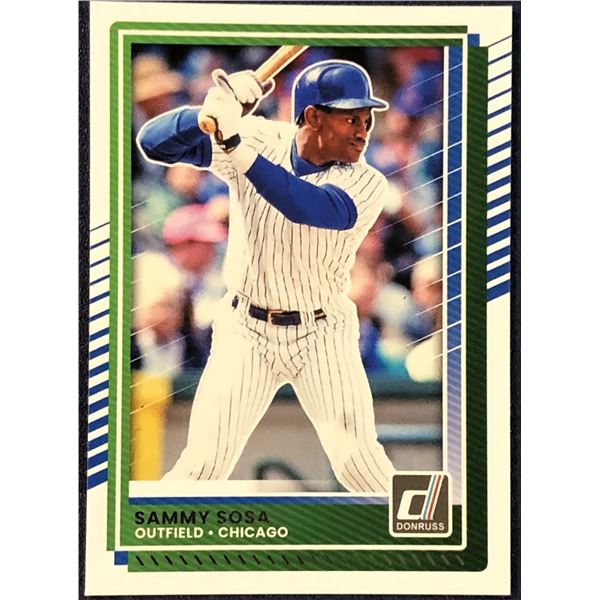 2025 DONRUSS SAMMY SOSA