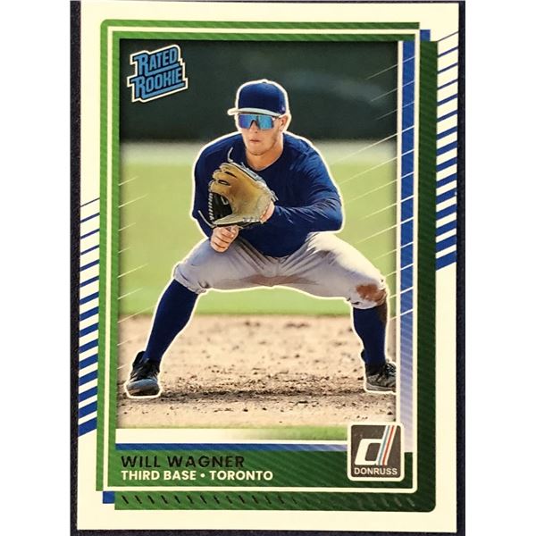 2025 DONRUSS WILL WAGNER ROOKIE CARD