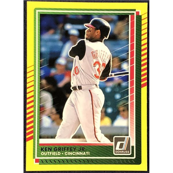 2025 DONRUSS YELLOW PARALLEL KEN GRIFFEY JR. (HOF)