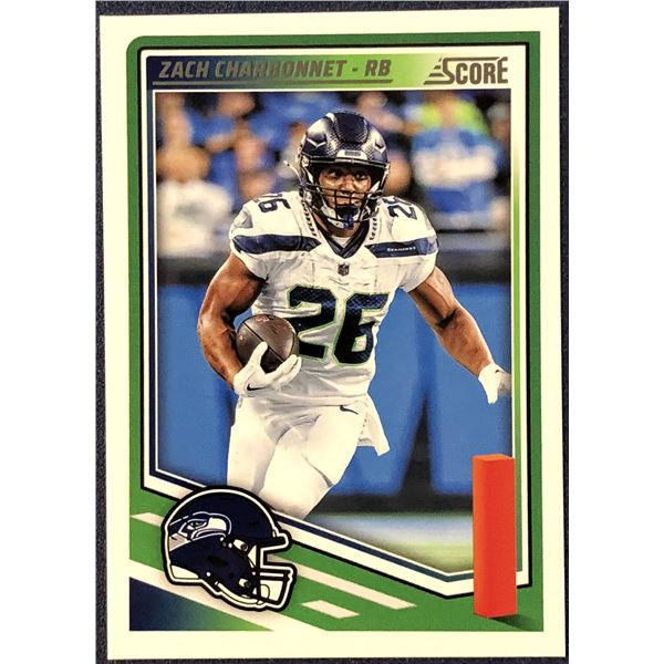 2025 SCORE NFL ZACH CHARBONNET