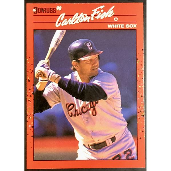 1990 DONRUSS CARLTON FISK (HOF)