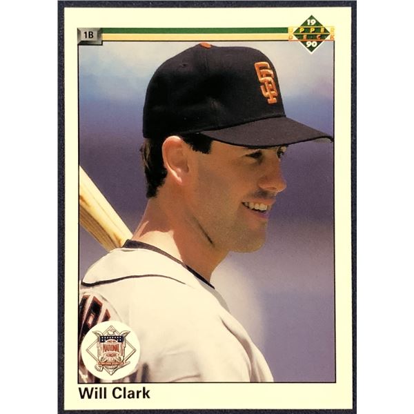 1990 UPPER DECK WILL CLARK