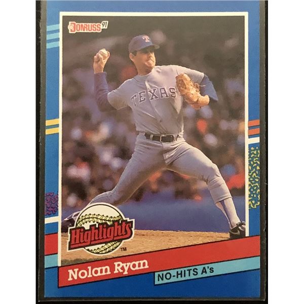 1991 DONRUSS NOLAN RYAN (HOF)