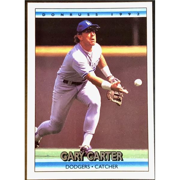 1992 DONRUSS GARY CARTER (HOF)