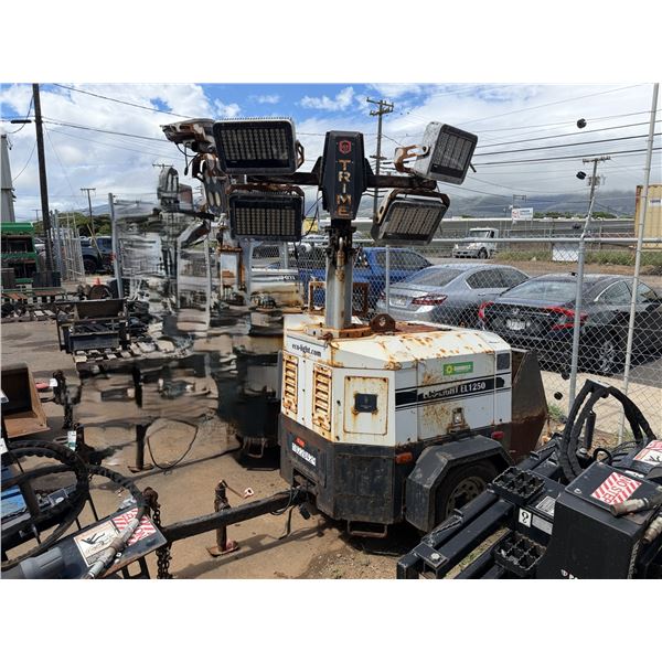 (10220429) 2019 Trime EL1250H 4000W LED Hydraulic Mast Light Tower (Needs Battery)