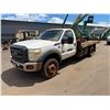Image 1 : (867543) 2015 Ford F450 Stakebed Truck 12', 99420 Miles, Lic. 689TBG  (Starts & Runs - See Video)