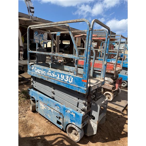 (MLS-002) Genie GS1930 Scissorlift, 19' (Needs Repair)
