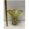 Image 5 : Lazarri Glass Signature Collection Art Glass Vase 14" Dia, 14"H