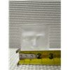 Image 8 : Glass Sculpture Mask by Artist Roy Adzak 2.75" x 3.25"H