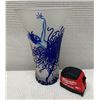 Image 2 : Applause Limited-Edition 23/99 Cameo Glass Vase by Artist Erte 7.25" Dia, 12"H