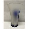 Image 5 : Applause Limited-Edition 23/99 Cameo Glass Vase by Artist Erte 7.25" Dia, 12"H