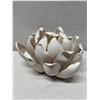 Image 5 : Lotus Sculptural Lighting Centerpiece by Artist Lilach Lotan w/ COA 16" Dia, 9"H