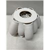 Image 9 : Lotus Sculptural Lighting Centerpiece by Artist Lilach Lotan w/ COA 16" Dia, 9"H