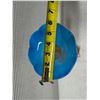 Image 11 : Blown Art Glass Trumpet Vase w/ "12" Mark, 6" Dia, 12"H