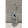 Image 1 : Vetreria Zane Art Glass Love Knot Sculpture w/ Twisted Spiral Design 3" Dia (base), 14"H