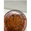 Image 10 : Blown Abstract Art Glass Vase Signed by Artist 2.5" Dia, 16"H