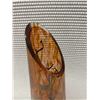 Image 7 : Blown Abstract Art Glass Vase Signed by Artist 2.5" Dia, 16"H
