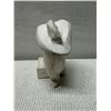 Image 5 : Qty 2 "Youth" Modernist Bookends by  Austin Productions 1980 w/ Curled Figures 7" x 5" x 8"H (each)