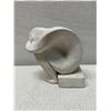 Image 6 : Qty 2 "Youth" Modernist Bookends by  Austin Productions 1980 w/ Curled Figures 7" x 5" x 8"H (each)