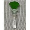 Image 1 : Rosenthal Versace Medusa Bottle Stopper w/ Green Head 5"L